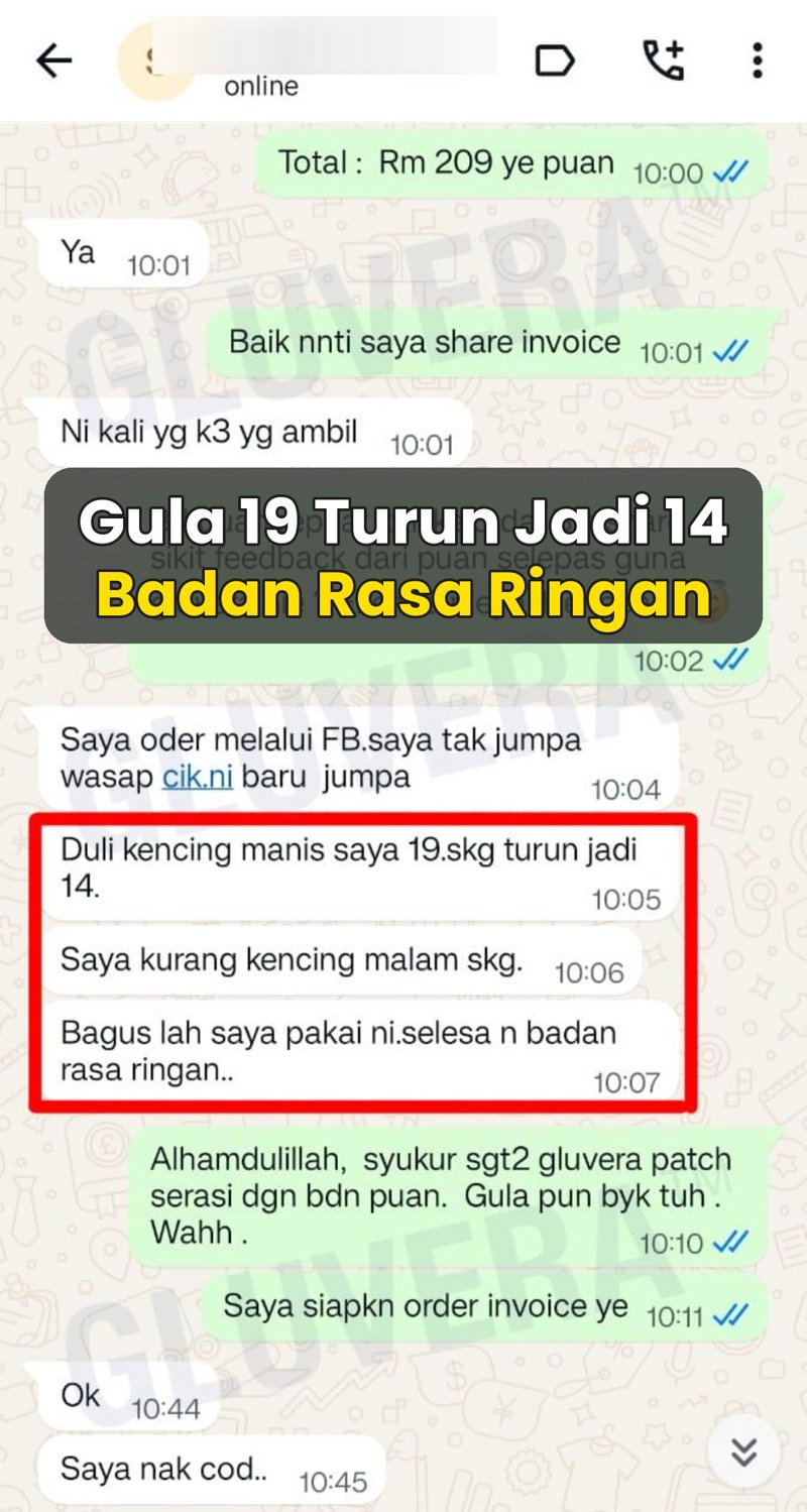 Testimoni gula 19 ke 14